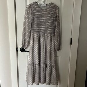 Mad about style dress Jilly Box Birch Dot NWT size S